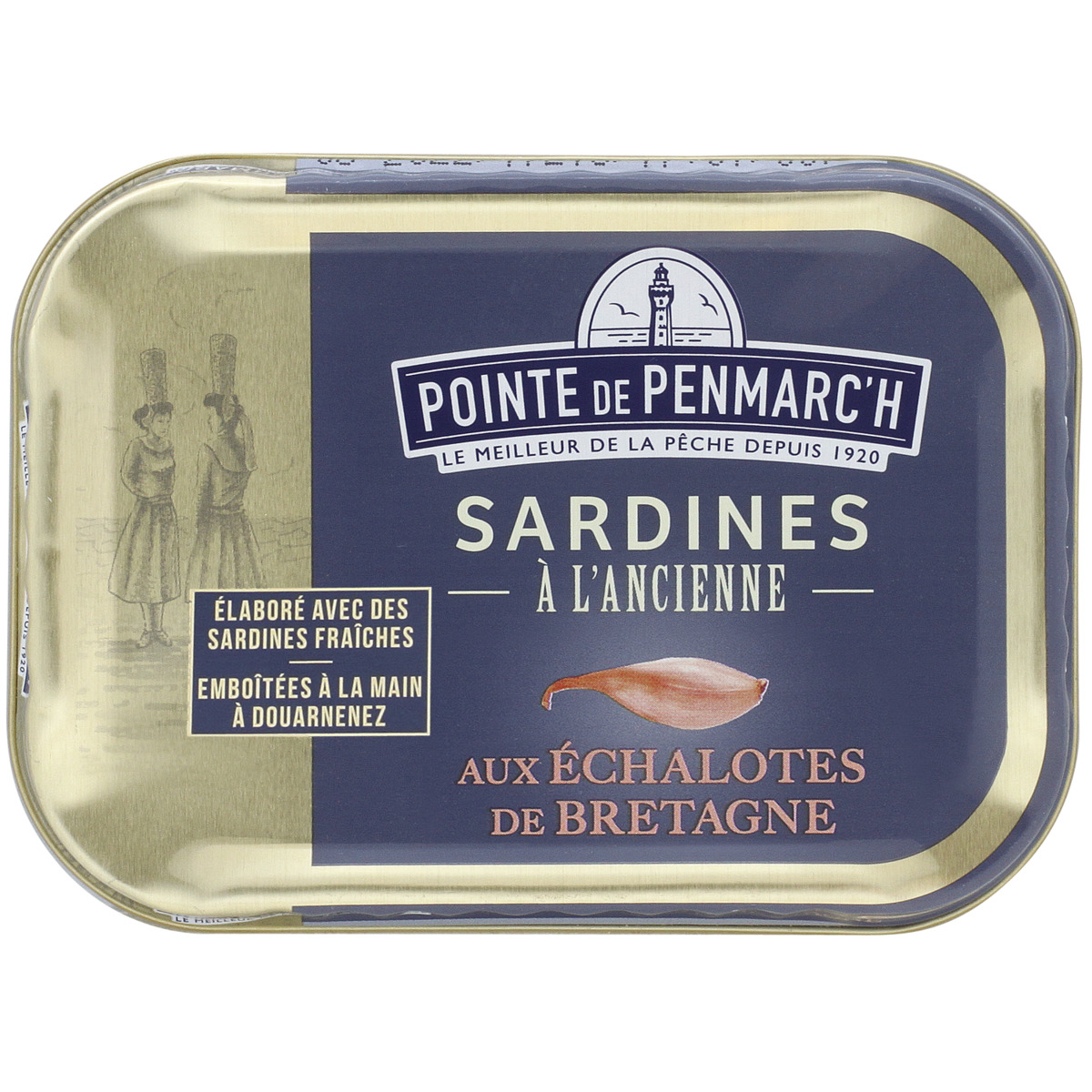 CARTON de 20 boites de Sardines à l'ancienne en boite 140 g - Ortiz